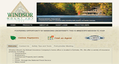 Desktop Screenshot of agentserver.windsormountjoy.com